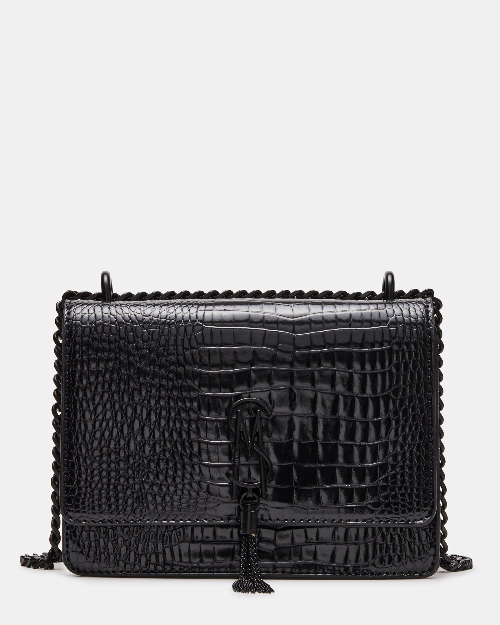 AMARA BAG CROCODILE BLACK/BLACK Female Product Image