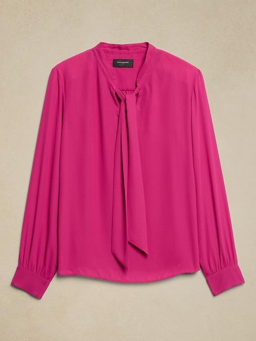 Tie-Front Blouse Product Image