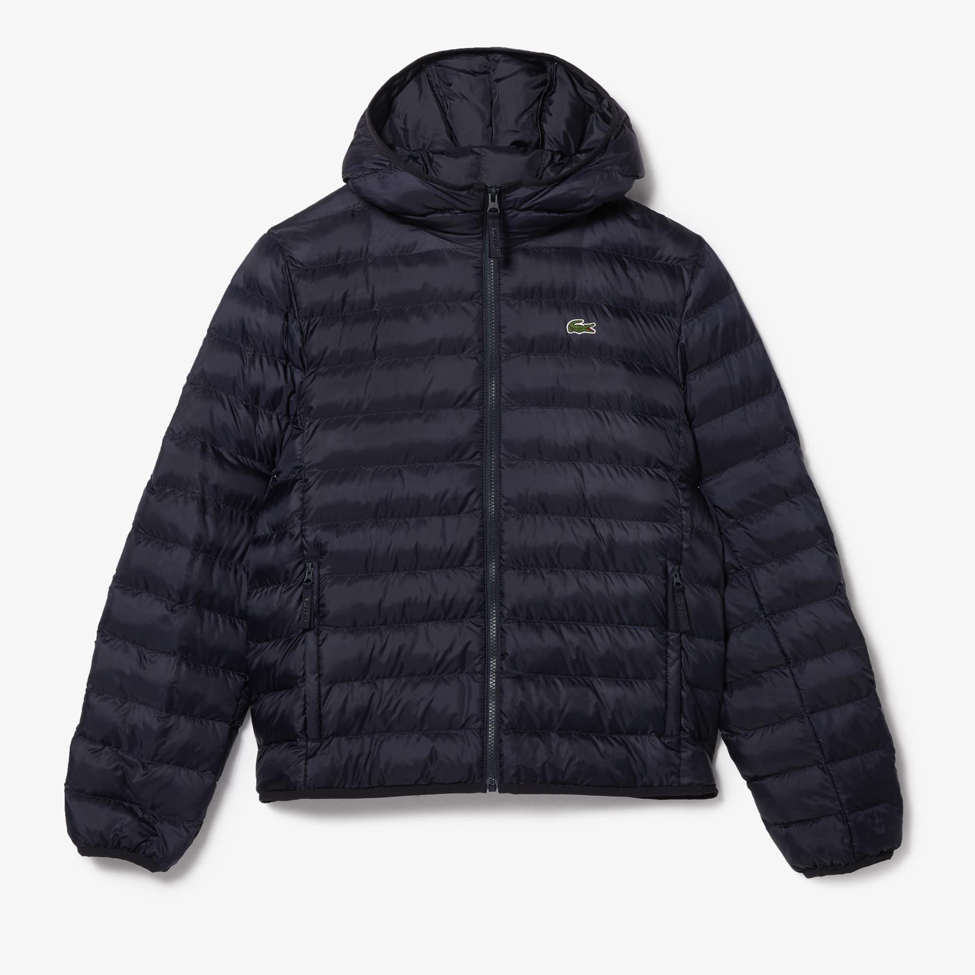 Men's Quilted Hooded Puffer Jacket Product Image