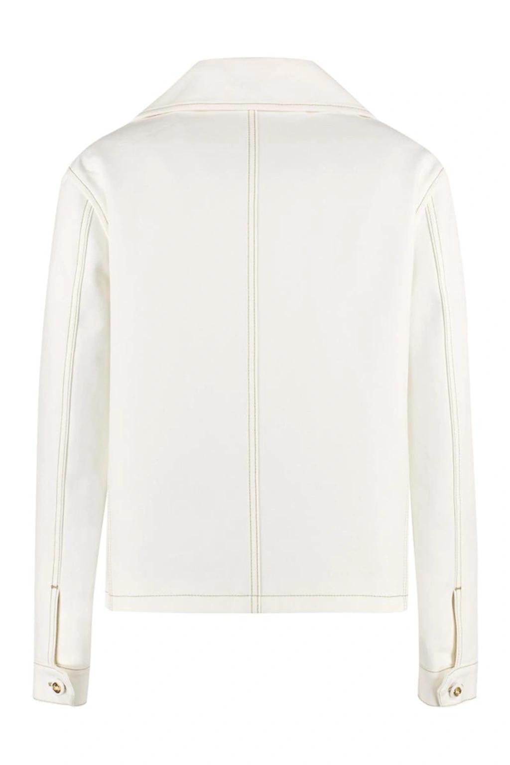 Canvas Jacket In White Product Image