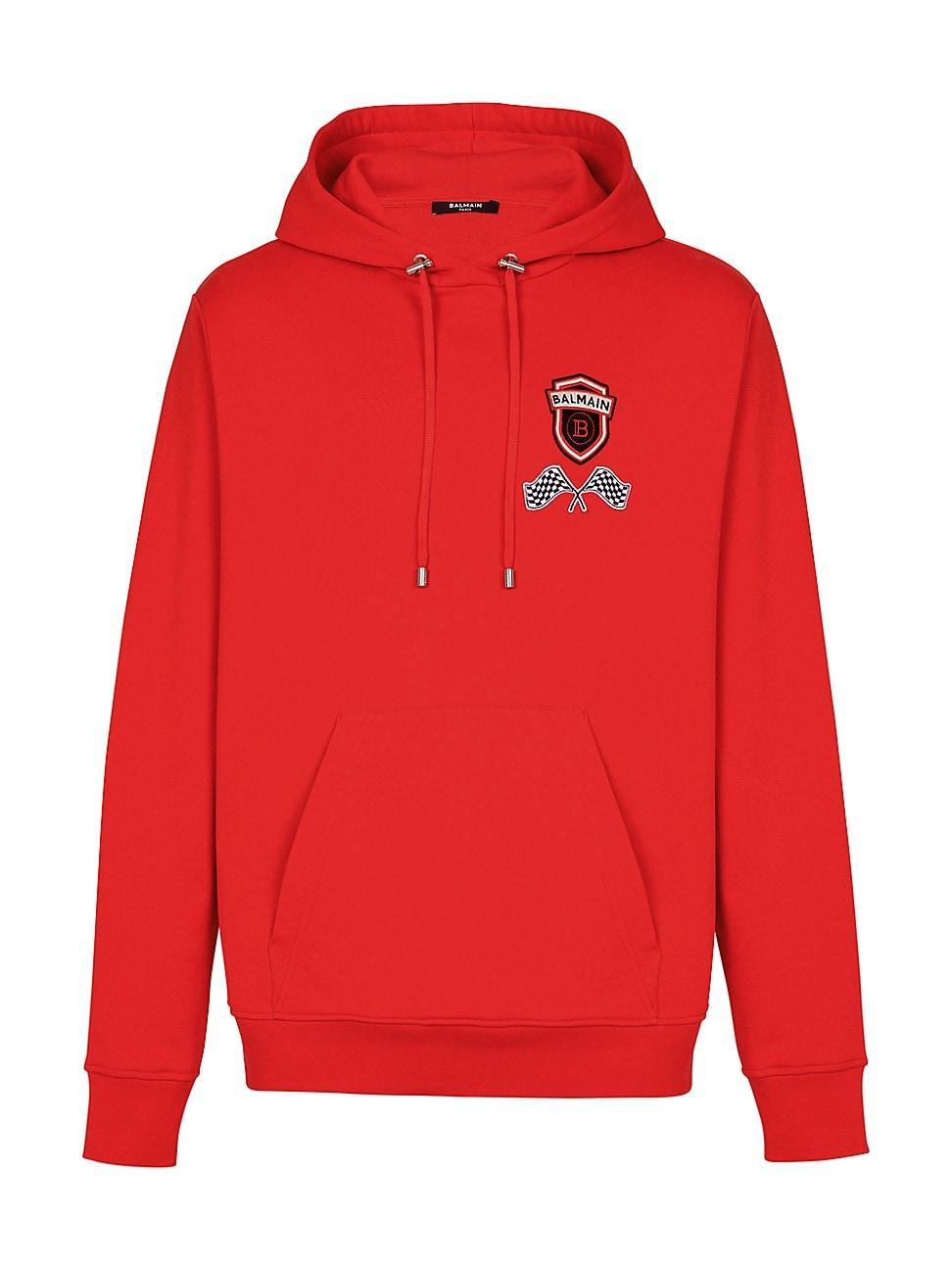 Mens Balmain x Formula 1 Cotton Hoodie Product Image