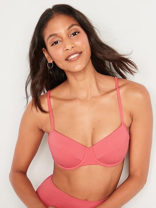 Underwire Bikini Swim Top Product Image