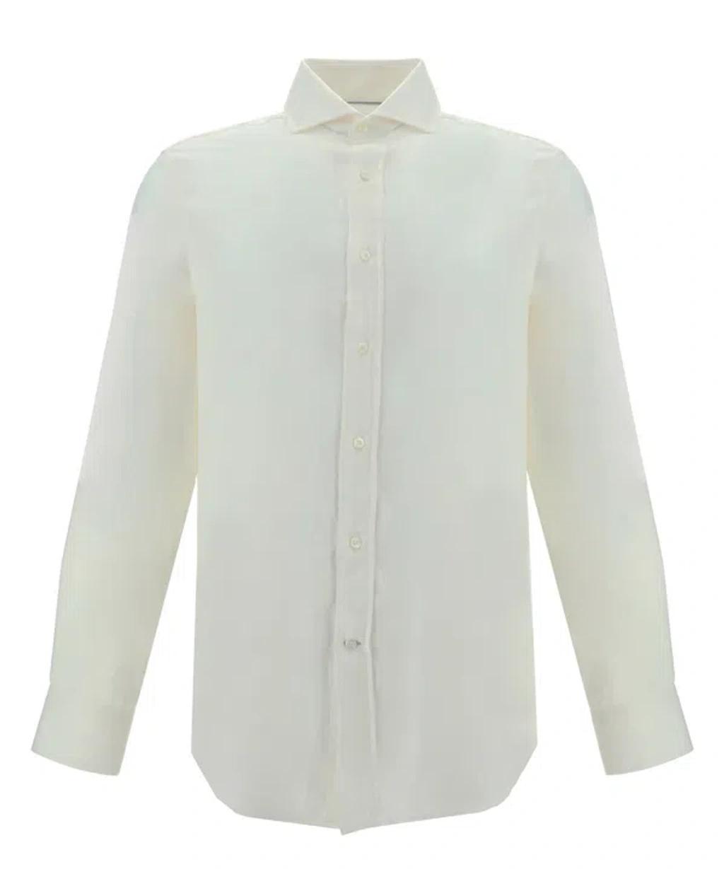 BRUNELLO CUCINELLI Shirt In White Product Image