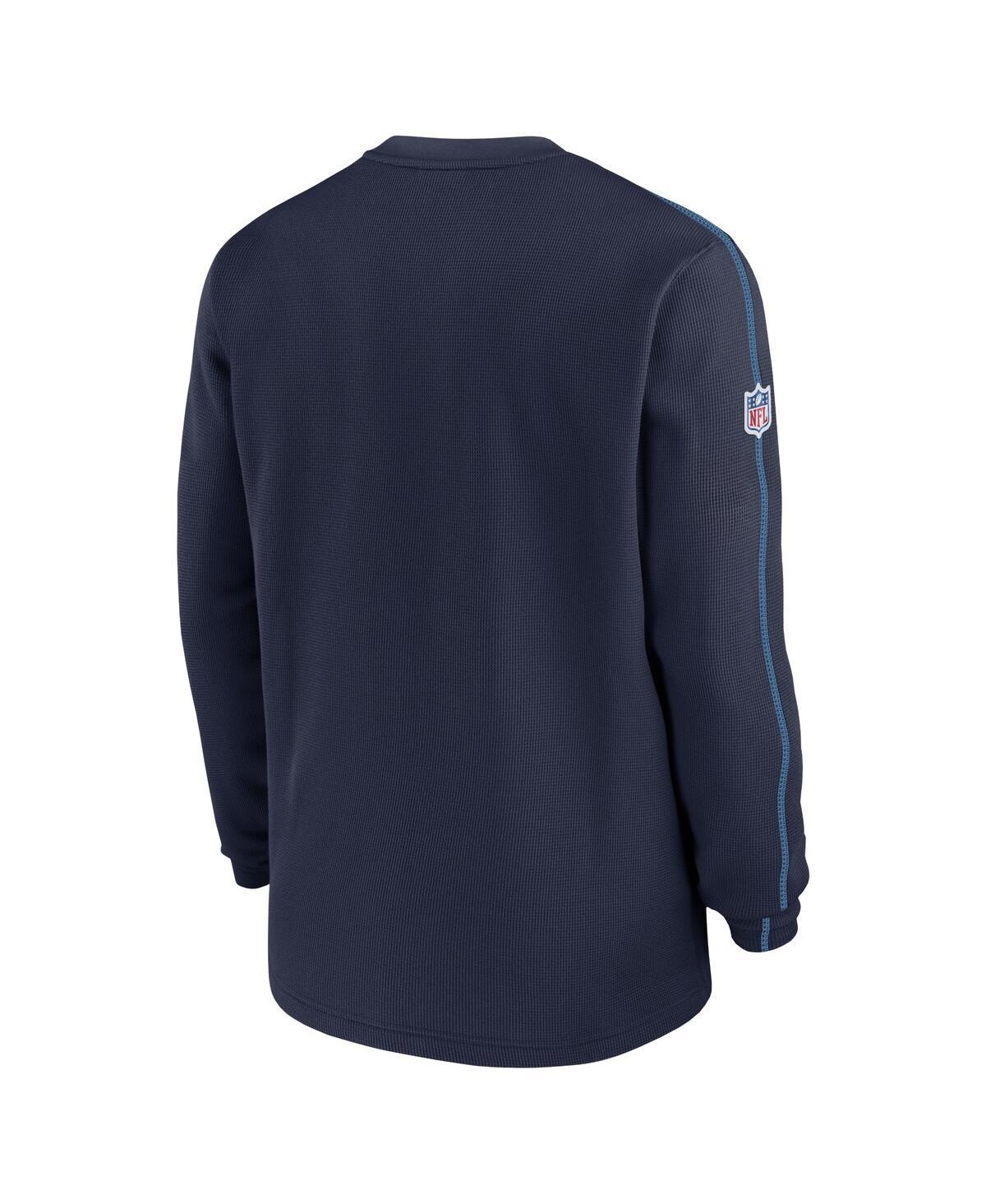 NIKE Men's Black Atlanta Falcons 2024 Sideline Coaches Long Sleeve Top In Black,red Product Image