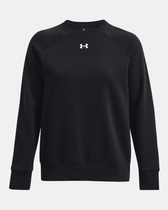 Womens UA Rival Fleece Crew Product Image