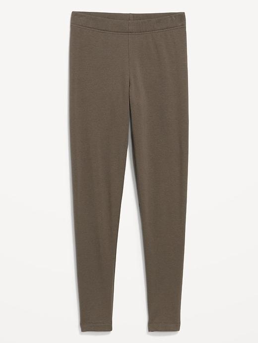 High-Waisted Fleece-Lined Leggings Product Image