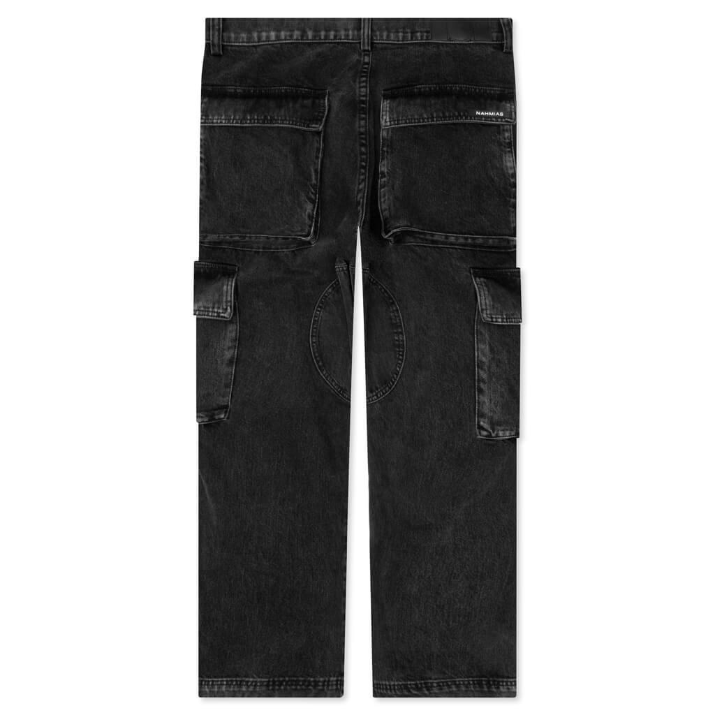 Denim Logo Cargos - Charcoal Wash Male Product Image