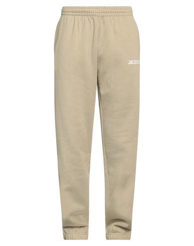 JACQUEMUS Man Pants Sage Green Size M Organic Cotton Product Image