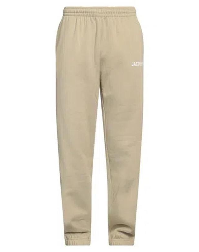 JACQUEMUS Man Pants Sage Green Size M Organic Cotton Product Image