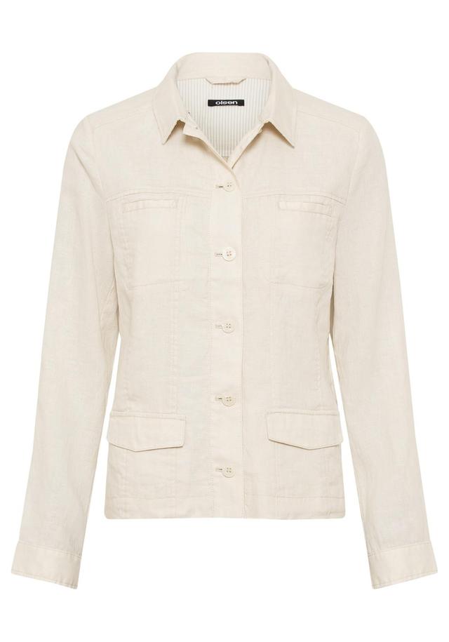 Olsen Womens 100% Linen Jacket Product Image