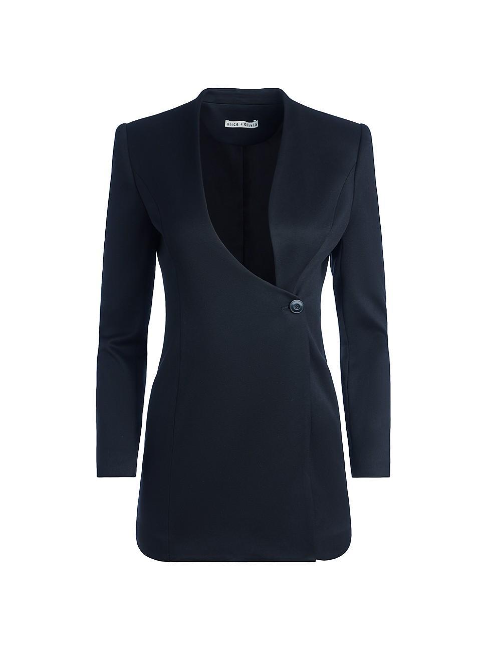 Womens Lucien Curvy V-Neck Jacket Product Image