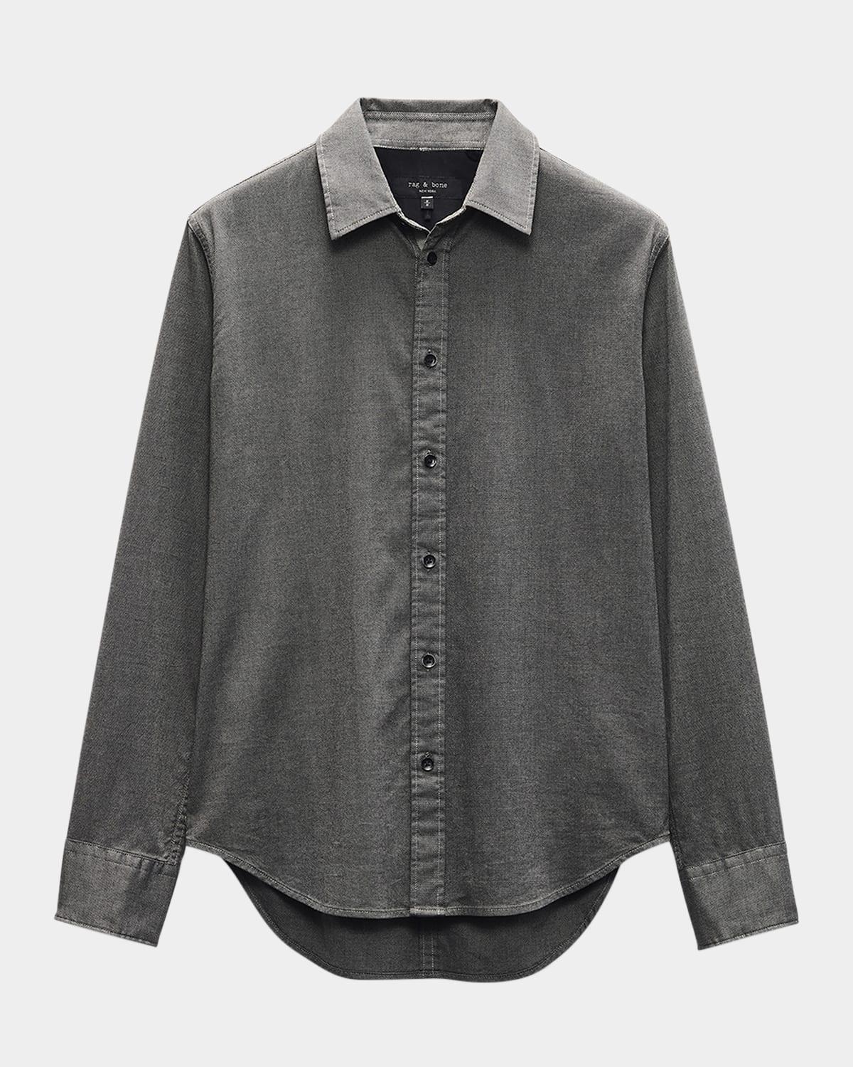 Mens Tomlin Cotton Button-Front Shirt Product Image