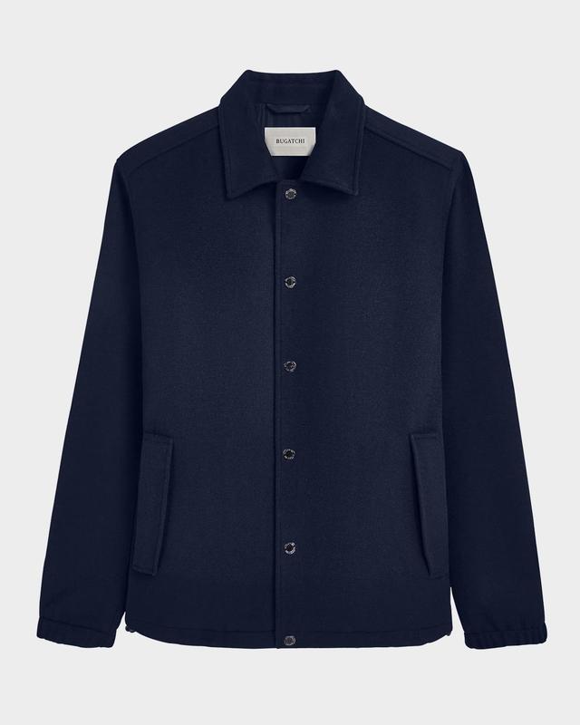 Logo Linen Shirt In Navy Product Image