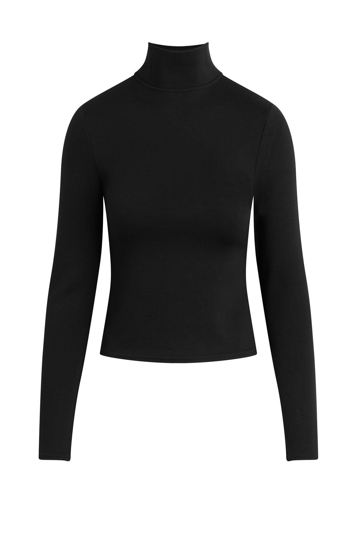 Mock Neck Long Sleeve Top Female Product Image