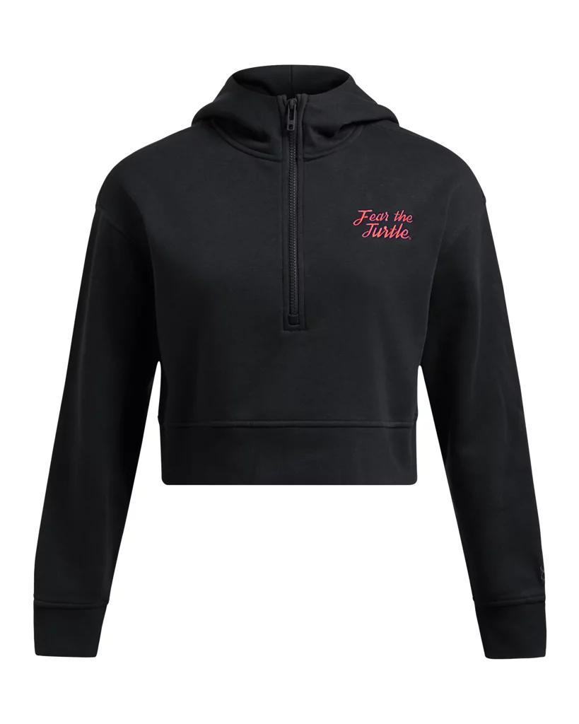 Women's UA Rival Fleece Collegiate ½ Zip Hoodie Product Image