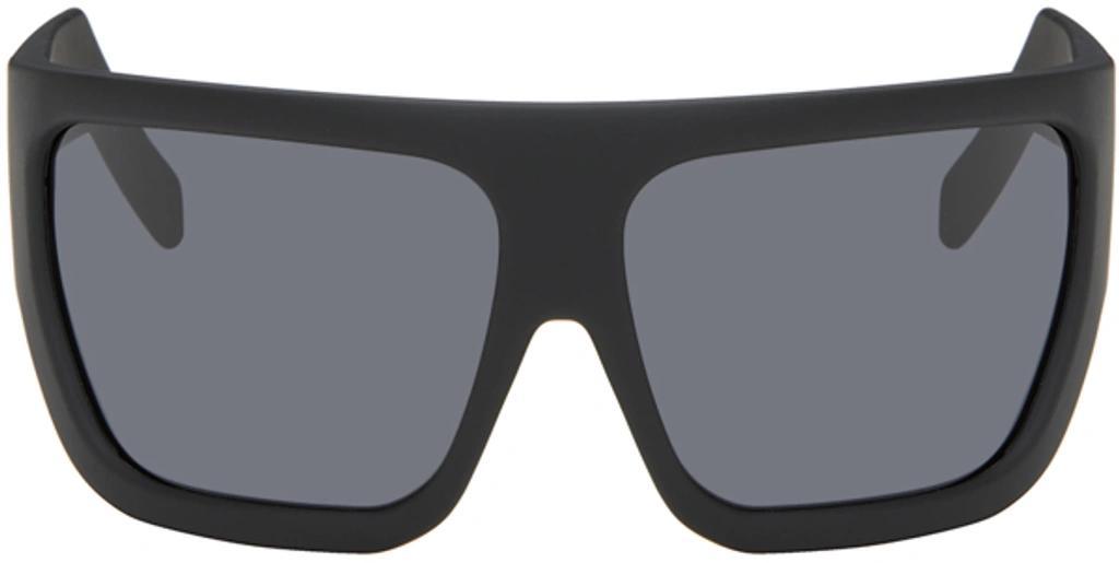 Men's Davis 60mm Shield Sunglasses In Black Product Image