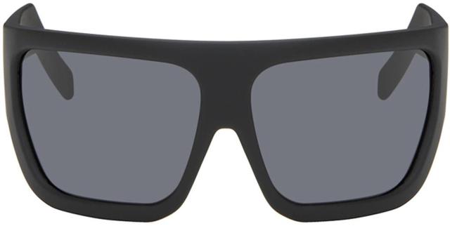 Men's Davis 60mm Shield Sunglasses In Black Product Image