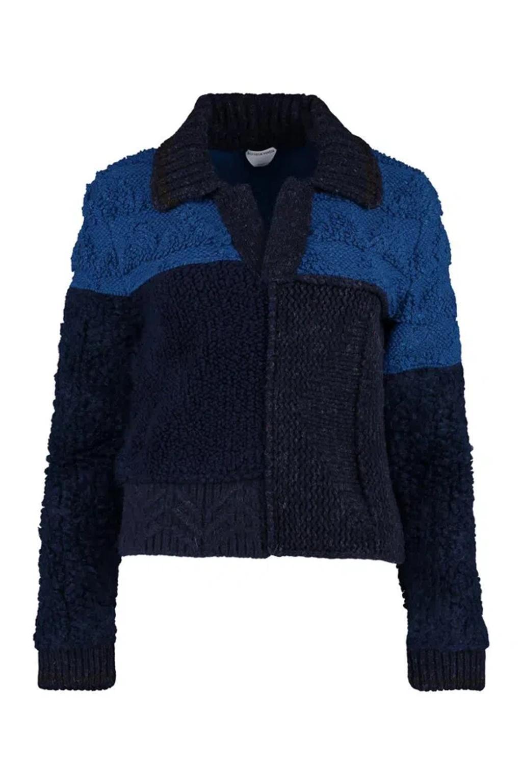 Patchwork Sweater In Blue product image