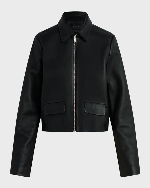 The Maren Leather Jacket Product Image