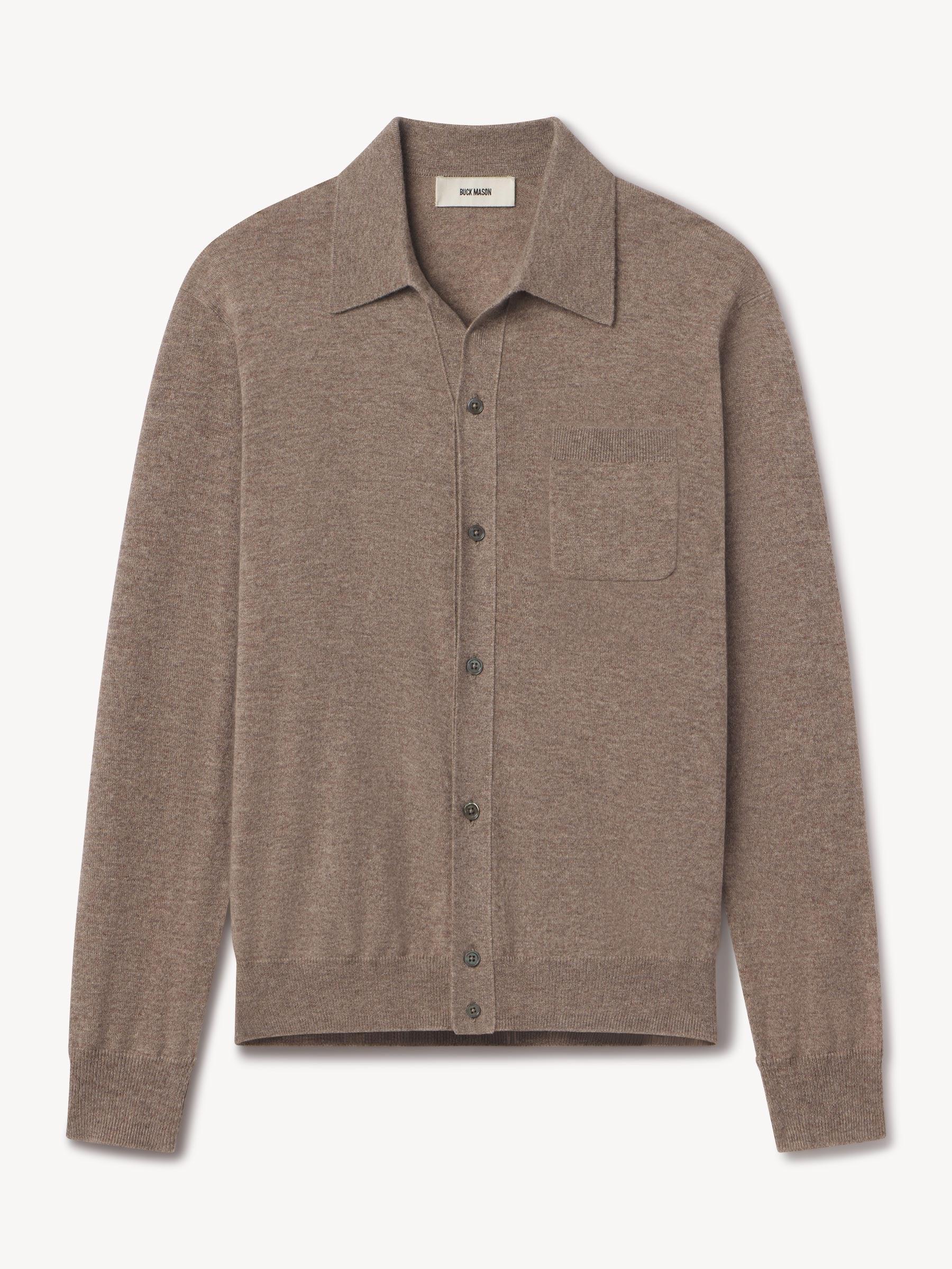 Canyon Heather California Cashmere Button Down Shirt product image