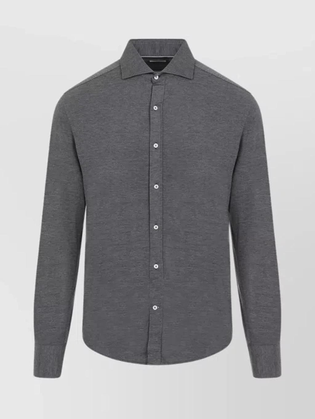 Buttoned Long In Grey Product Image