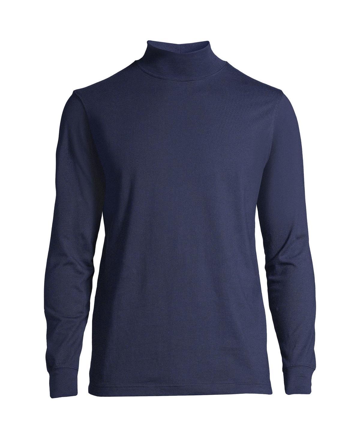 Big & Tall Lands End Super Mock Turtleneck, Mens Product Image