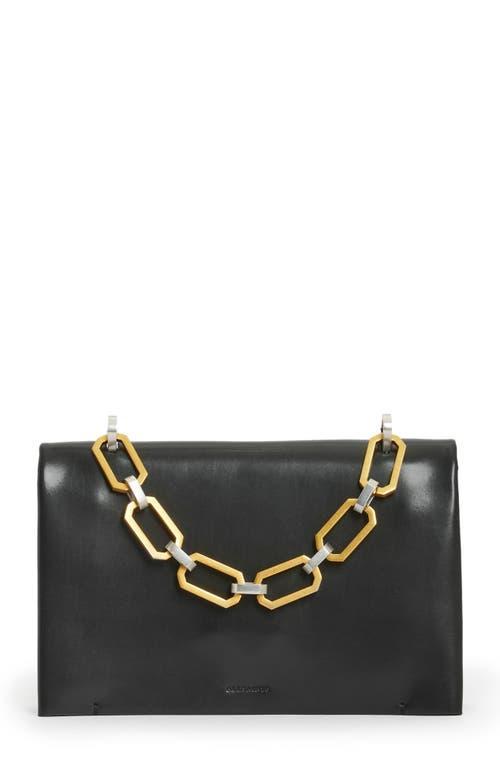 AllSaints Yua Leather Clutch Product Image