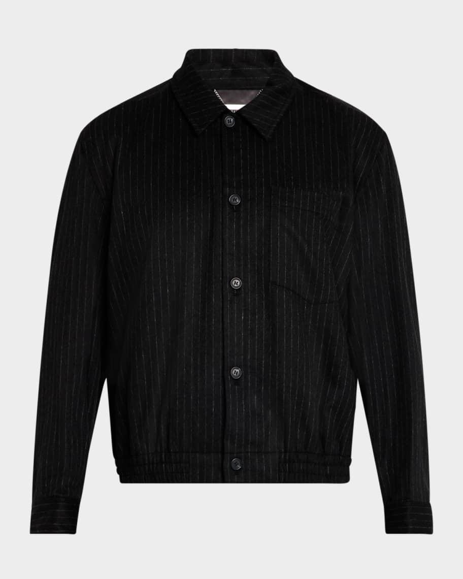 Mens Ernie Wool-Cashmere Flannel Shirt Jacket Product Image