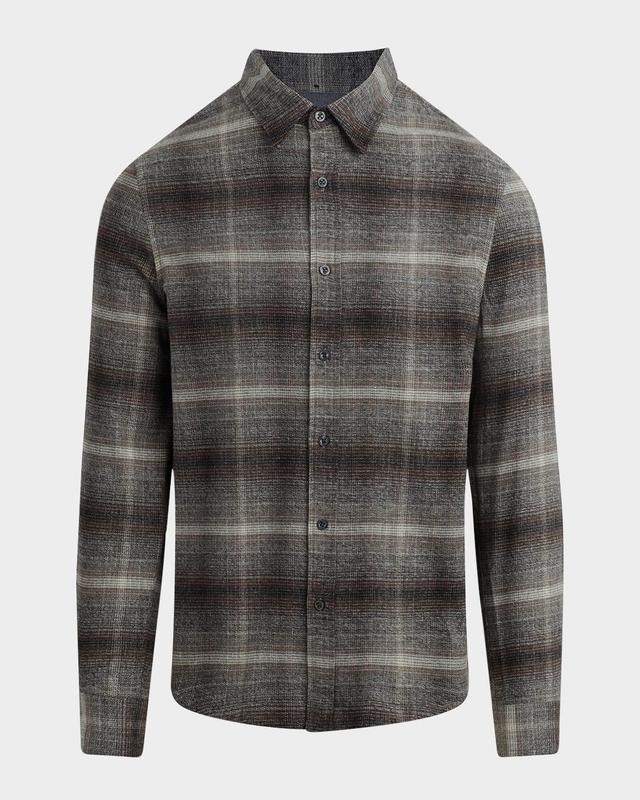 Men's Oliver Flannel Button-Down Shirt Product Image