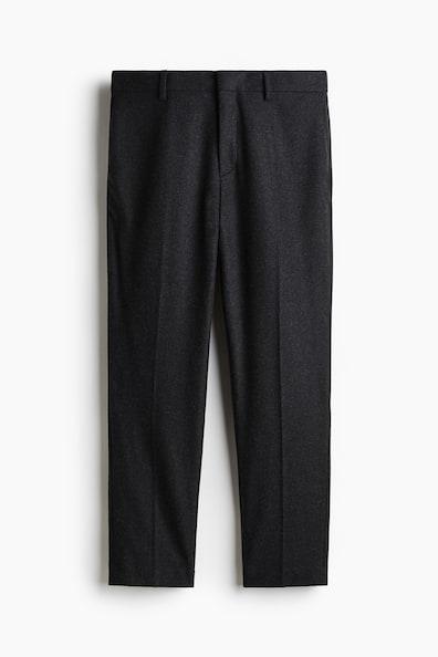 Slim Fit Wool-Blend Pants Product Image