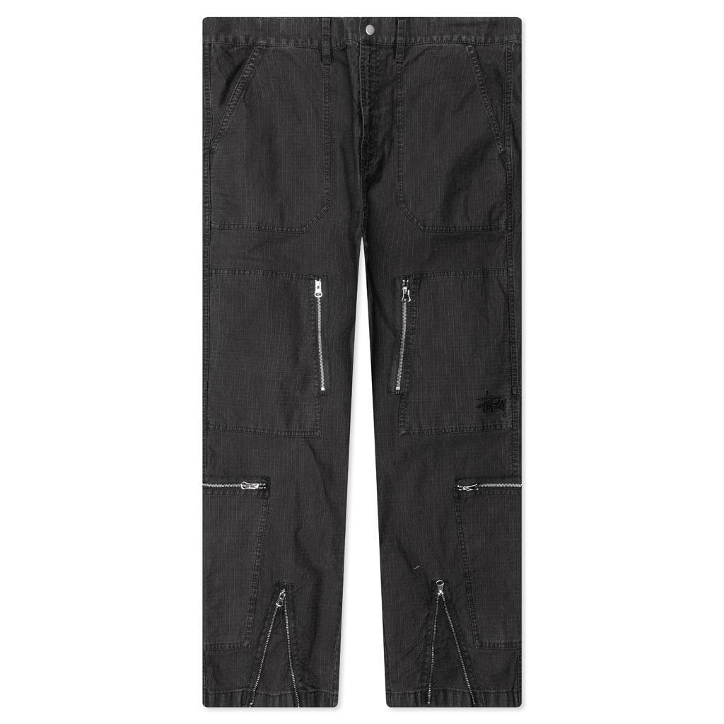 Flight Pant Ripstop Pigment Dyed - Black Male Product Image