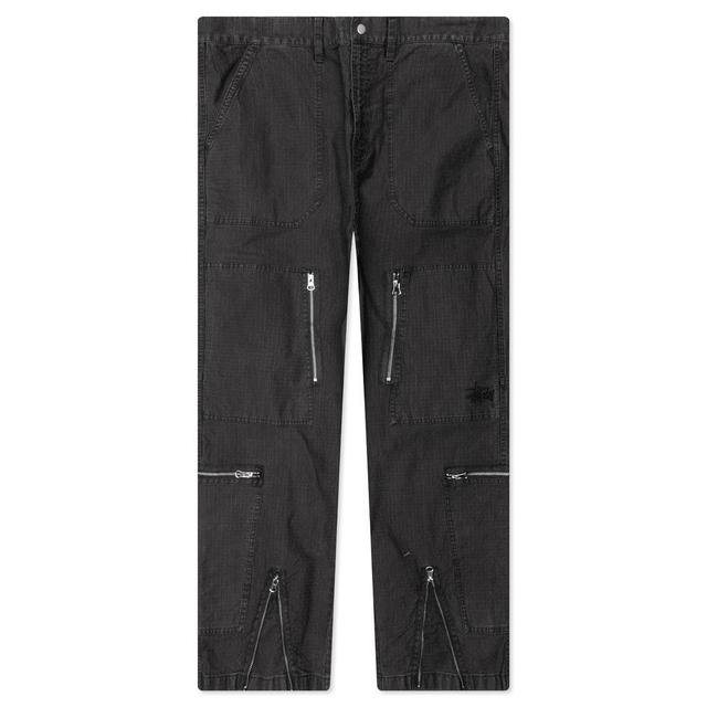 Flight Pant Ripstop Pigment Dyed - Black Male Product Image