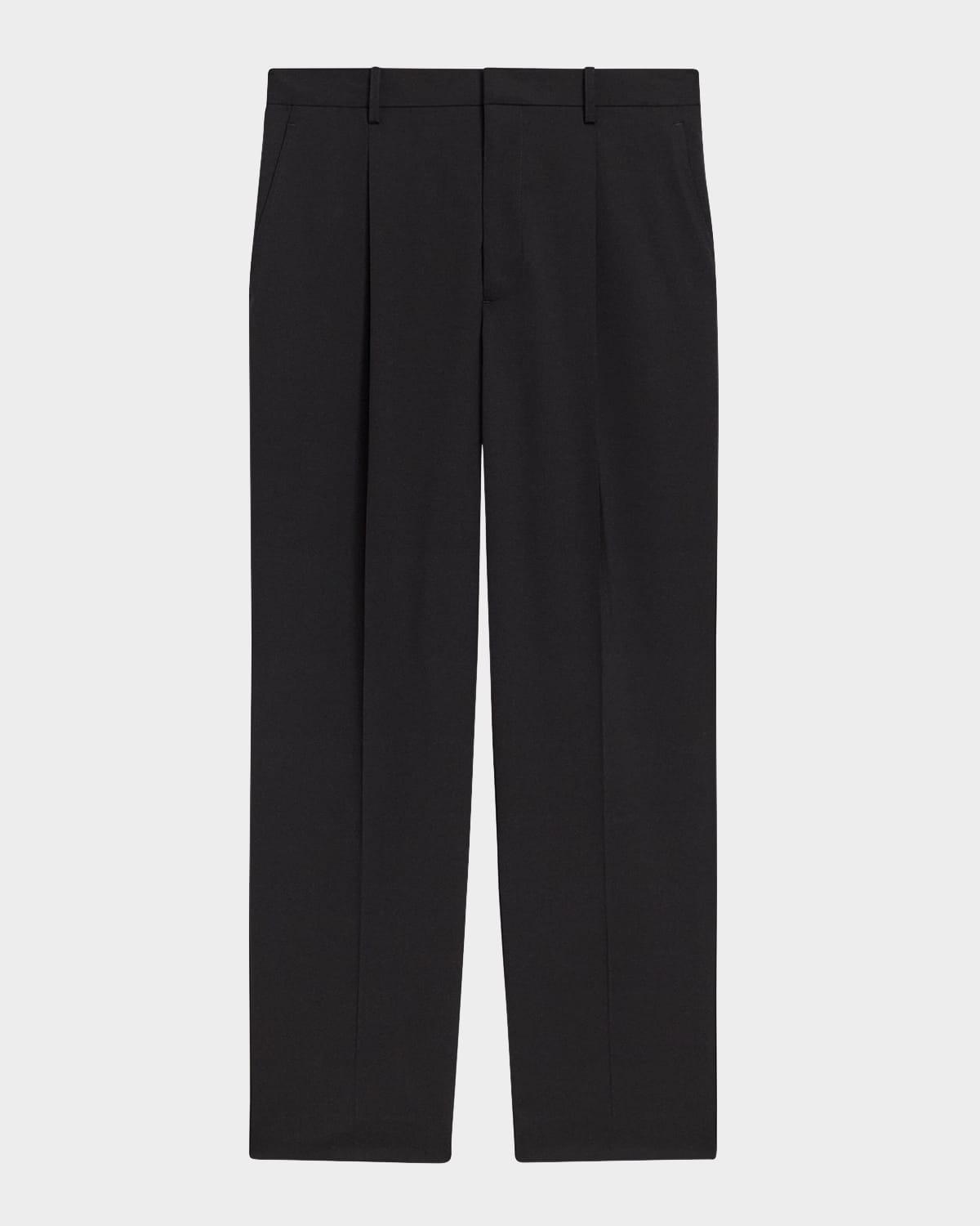 Mens Pleated Relaxed Pants in New Tailor Product Image