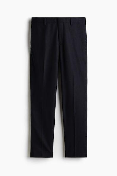 Slim Fit Wool-Blend Pants Product Image