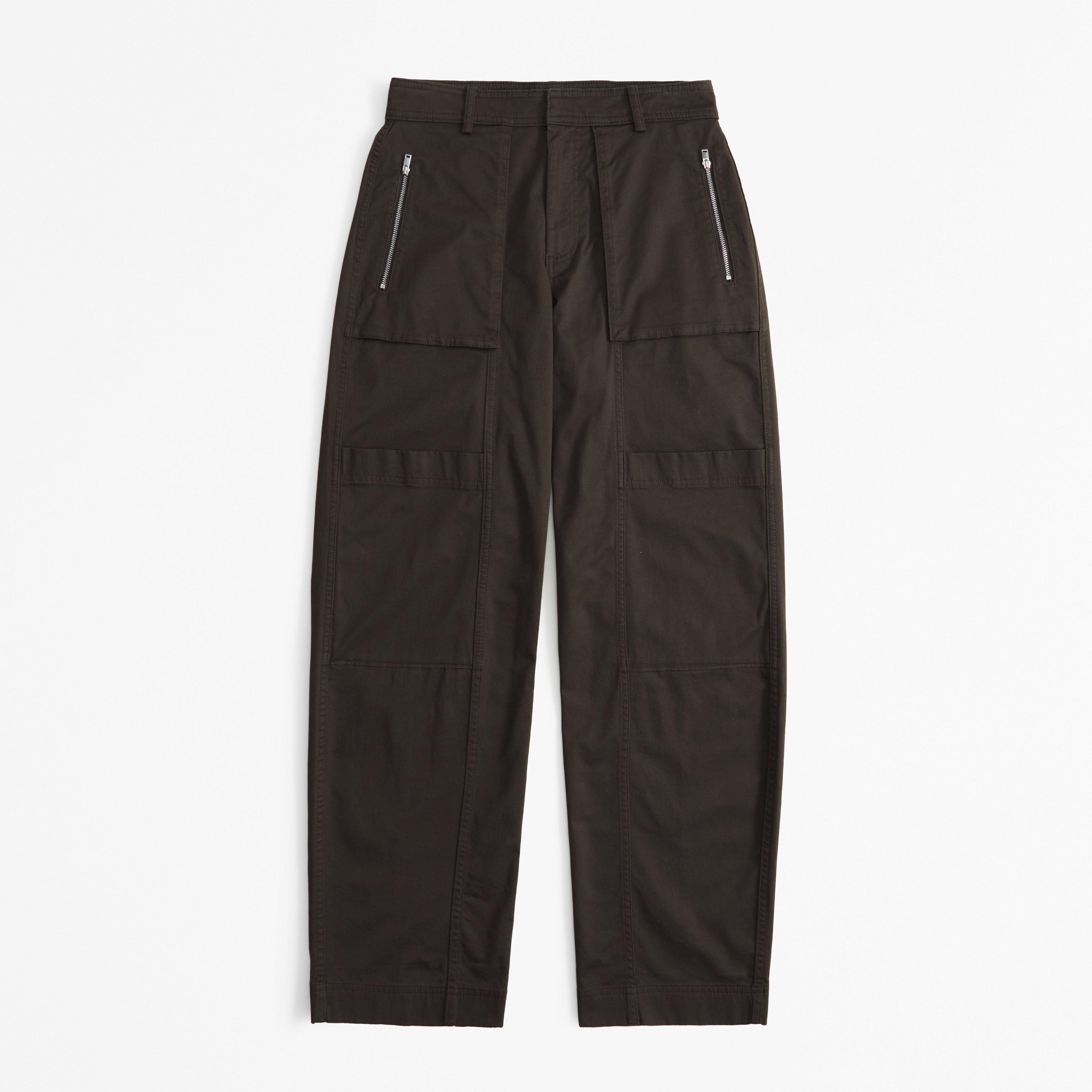 Mid Rise Barrel Utility Pant Product Image