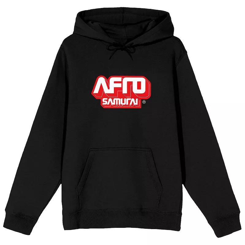 Mens Afro Samurai Red Logo Hoodie Product Image