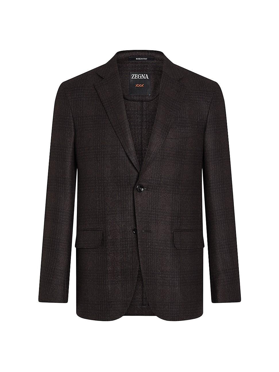 Mens Silk and Cashmere Jacket Product Image