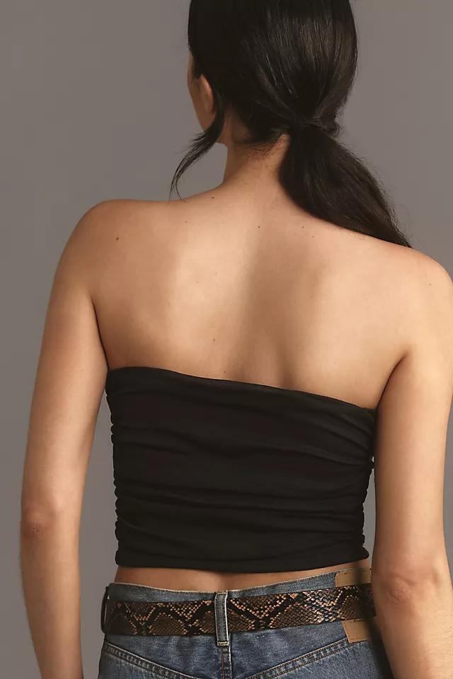 By Anthropologie Strapless Sculpted Top Product Image