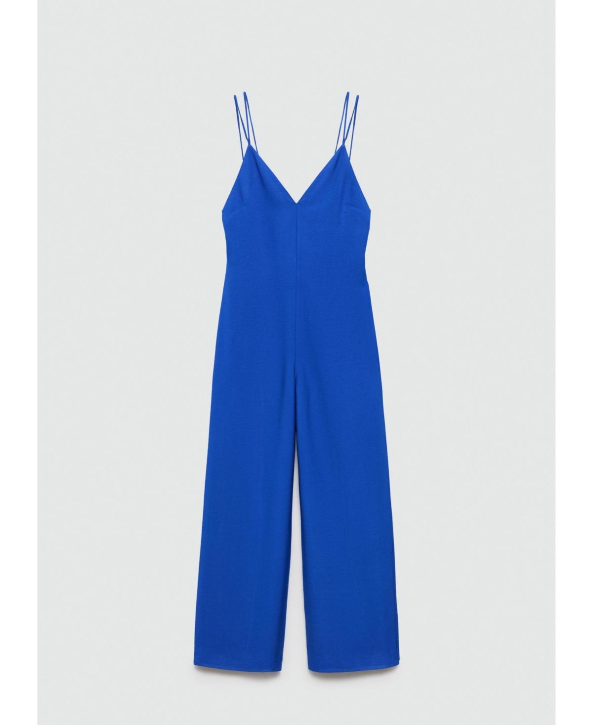 Mango Womens Long Strap Jumpsuit Product Image