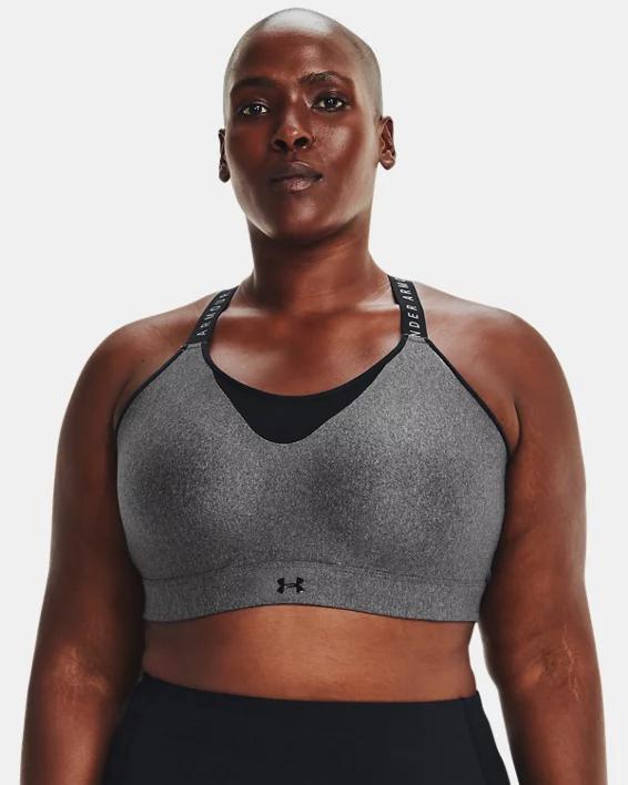 Women's UA Infinity High Heather Sports Bra Product Image