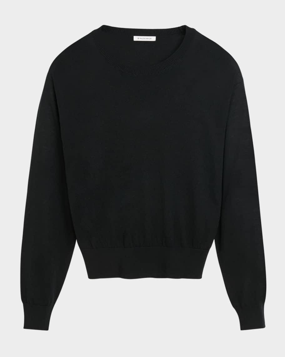 Mantea Crewneck Wool-Blend Sweater Product Image