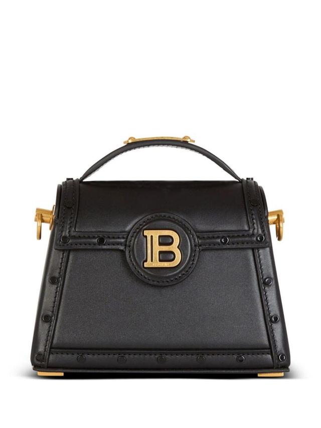 Small B-buzz Dynasty Leather Shoulder Bag In Black Product Image