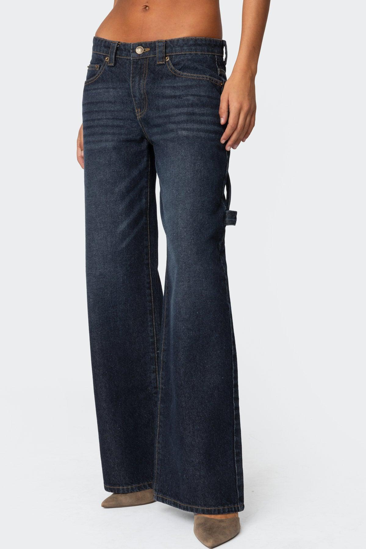 Carpenter Low Rise Jeans Product Image