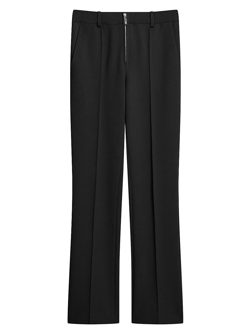 Womens Pleated Stretch Pants Product Image