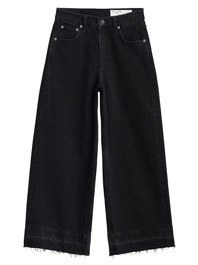 Womens Andi High-Rise Cropped Wide Leg Jean Product Image