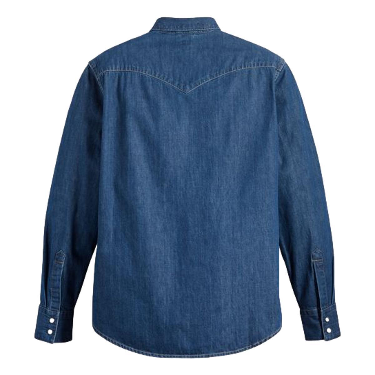 Barstow Western Denim Shirt lower haight Product Image