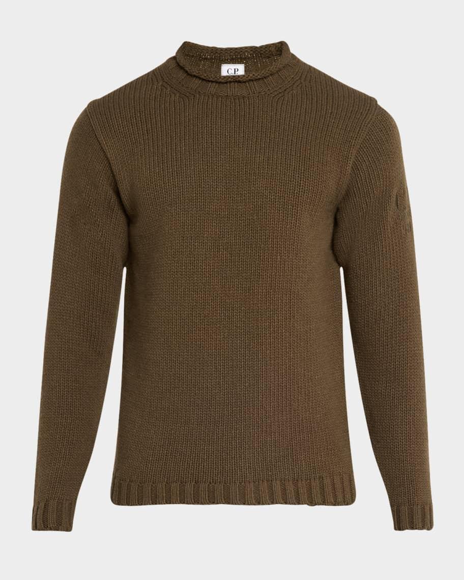 Men's Lambswool Rib Sweater Product Image