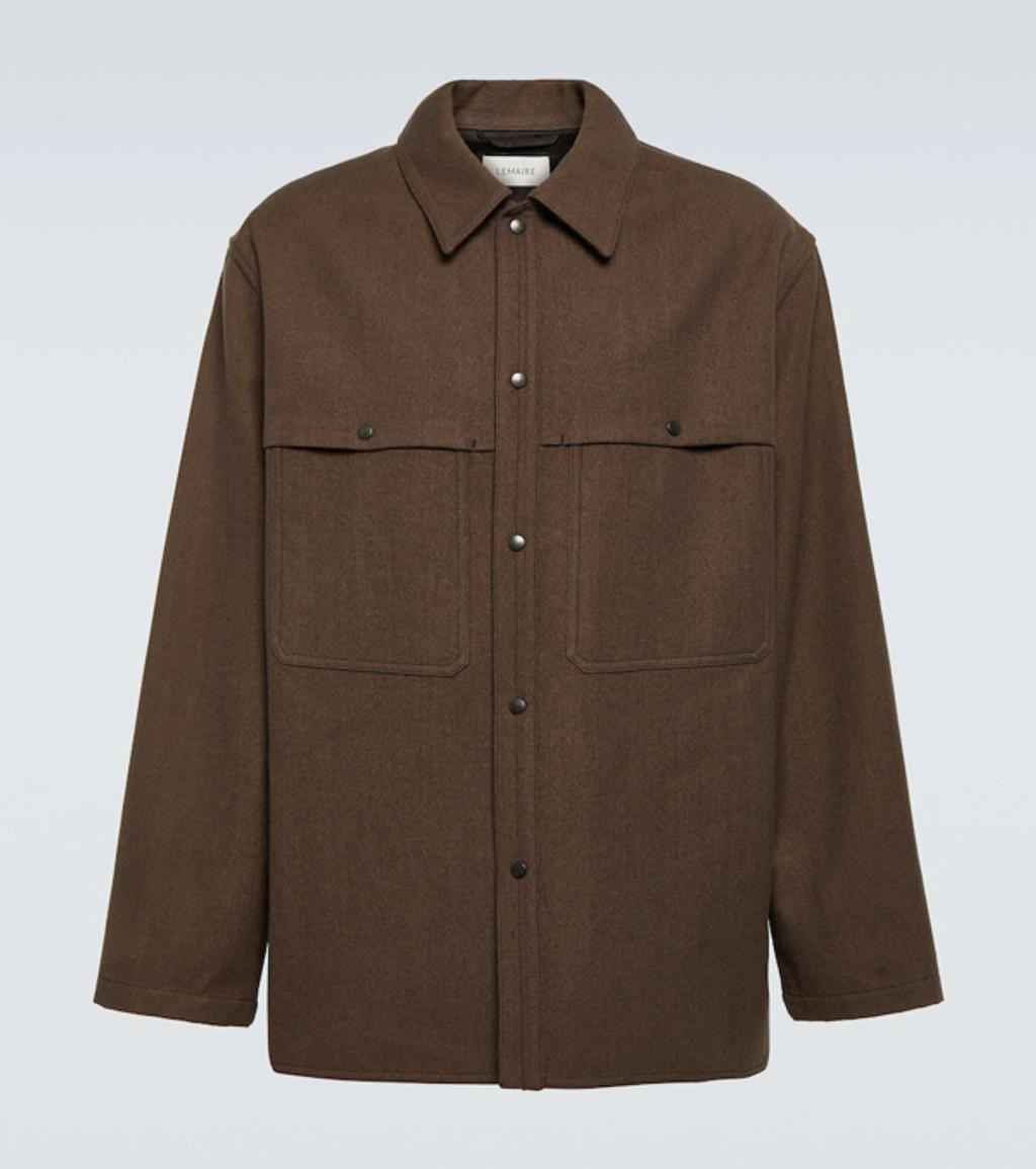 Overshirt In Brown Product Image