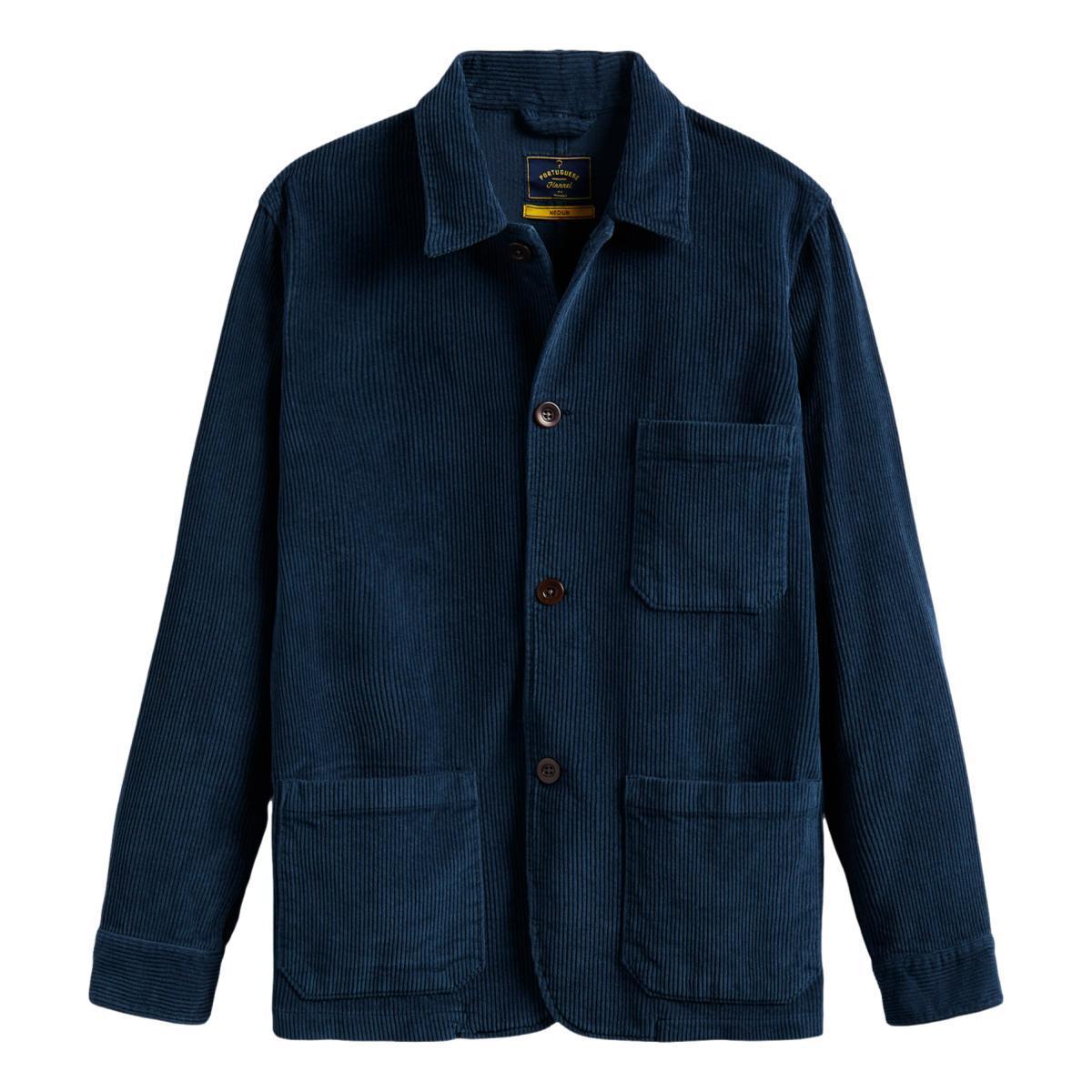 Labura Jacket Navy Corduroy Product Image