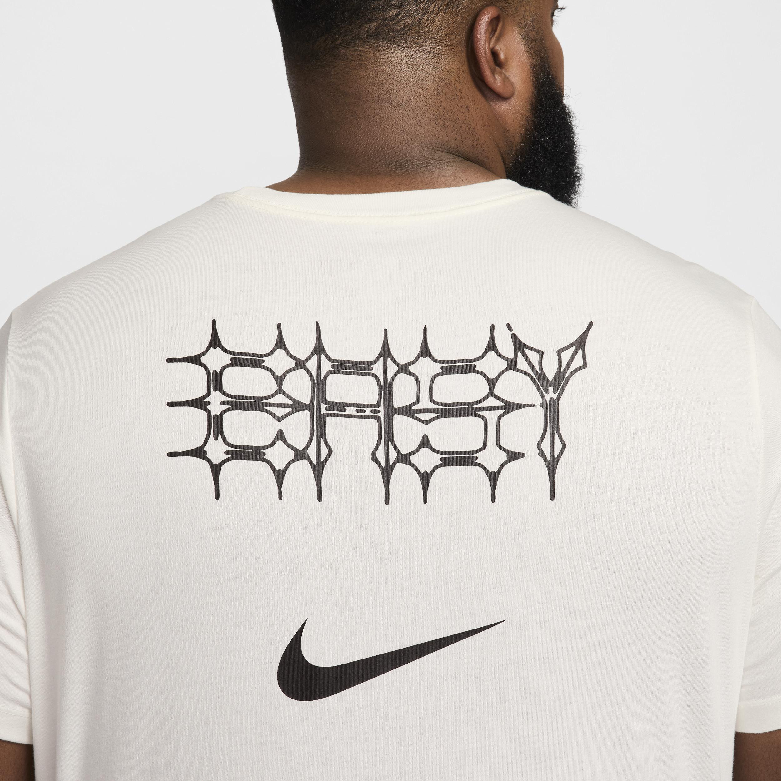 Nike Mens Nike KD T-Shirt - Mens Black/Sail Product Image